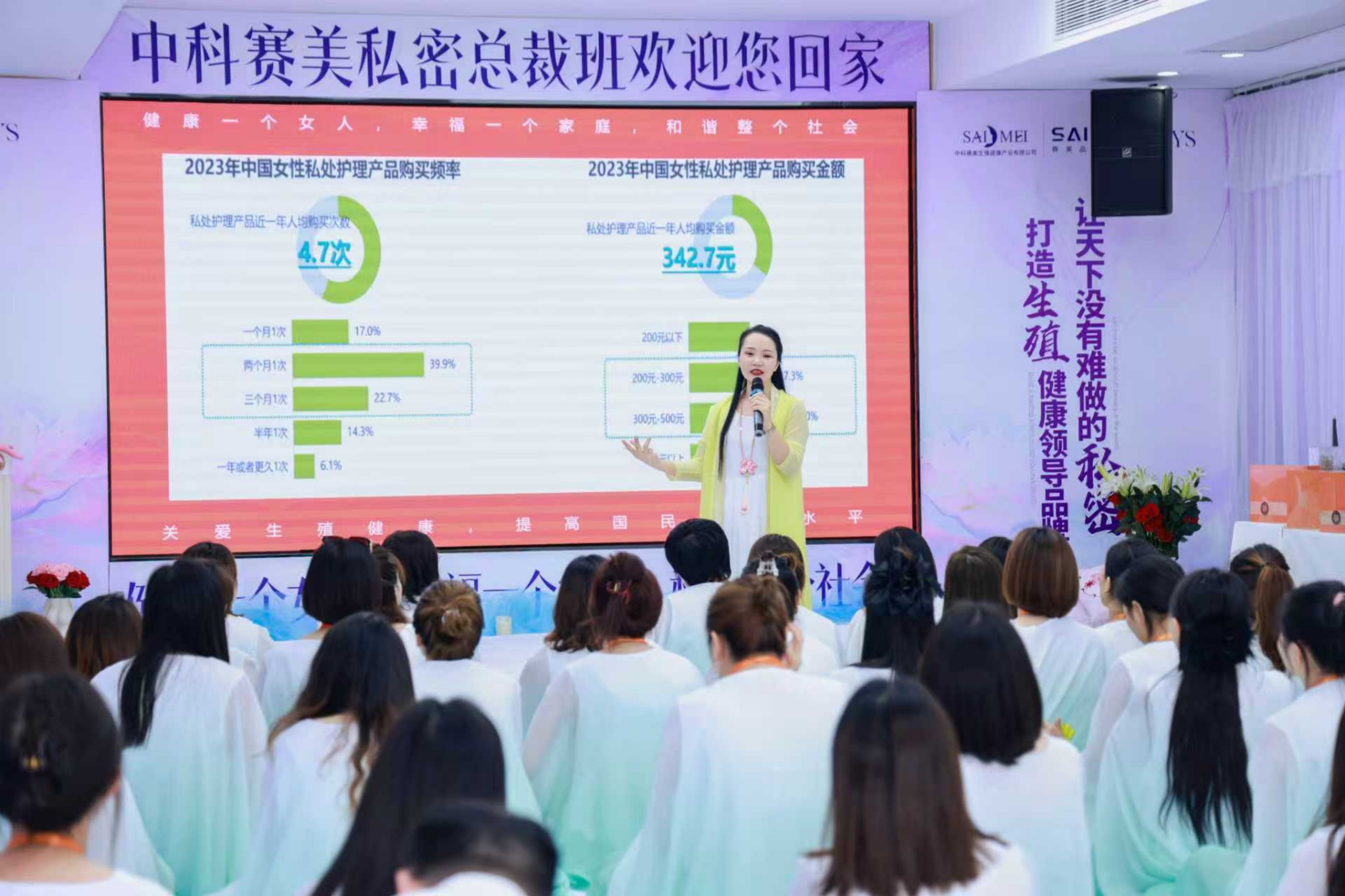 讲师走秀入场